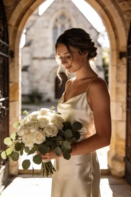 Try the dress on the day, not in the shop