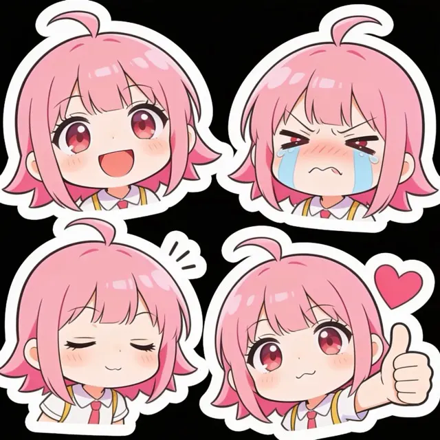 A sticker pack of you