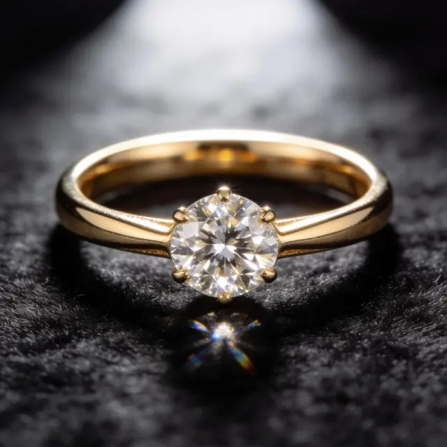 A ring shot like a jeweller would