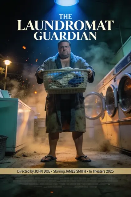 Laundry night, shot like a blockbuster